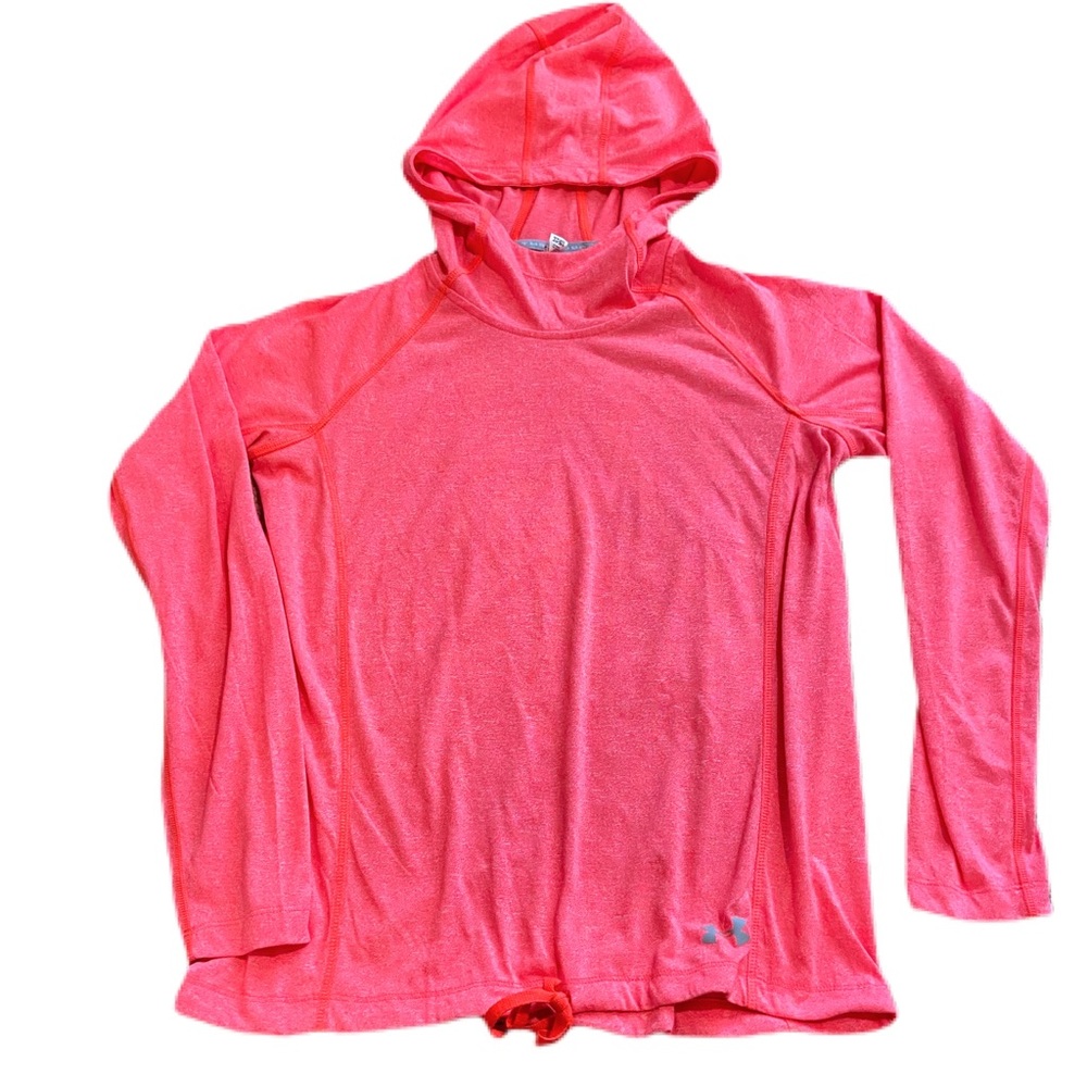 GORGEOUS coral Under Armour performance top